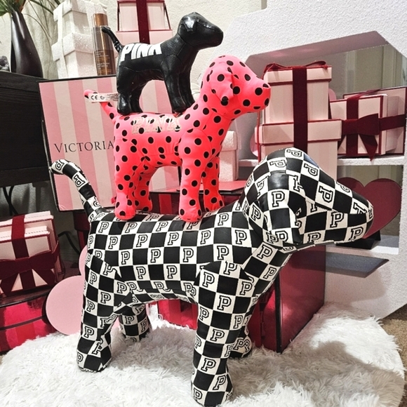 PINK Victoria's Secret Accents 3 Victorias Secret Pink Dog Giant